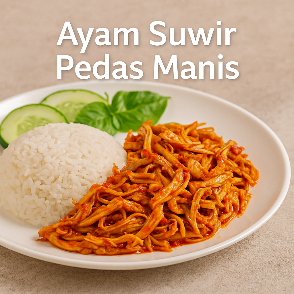 Resep Ayam Suwir Pedas Manis – Masakan Rumahan Favorit